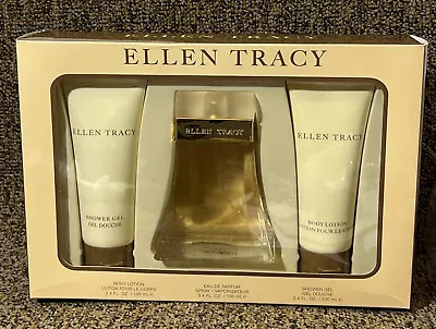 Ellen Tracy Eau De Parfum Spray & Body Lotion & Shower Gel 100ml/3.4oz Womens • $28.50