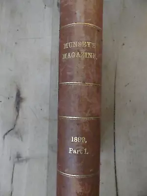 Munsey's Magazine 1899 Part One. • $25