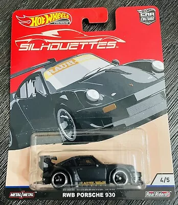 Hot Wheels 2019 RWB Porsche 930 Silhouettes Car Culture Premium Real Riders NEW • $64.99