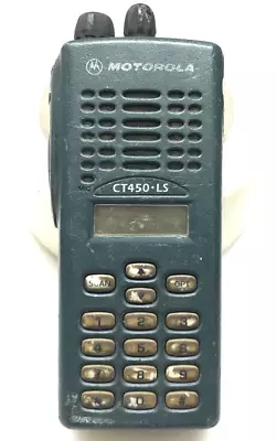 Motorola CT450-LS AAH34SDH9DU6AN UHF 10CH Two-Way Radio FOR PARTS REPAIR • $39.66