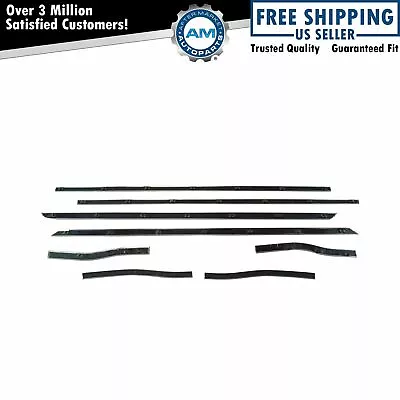 Window Sweep Weatherstrip Inner Outer 8 Piece Set Kit For 65-66 Ford Mustang New • $105.42