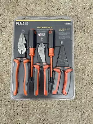 Klein Tools 1000V 5-Piece Insulated Tool Kit Safety Rated 9415R - USA MADE • $95.88