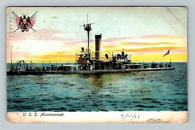 USS Miantonomah Transportation Ship C1906 Vintage Postcard • $7.99