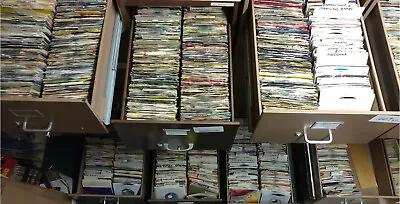 Pick ANY (10) 45 Rpm JUKEBOX RECORDS For$19.99 60s 70s 80s 90s POP ROCK SOUL J-O • $19.99