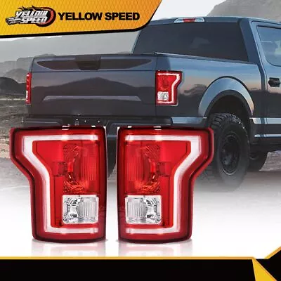 Fit For 2015-2017 Ford F-150 LH & RH Halogen Tail Light Assembly Brake Lamps • $41.99