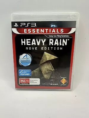 Heavy Rain + Manual - PS3 - Tested & Working - Free Postage • $9.90