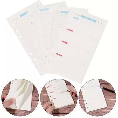 Notebook Agenda Pocketbook Refillable A6 Loose-leaf Refill Notebook Inner Core • $14.22