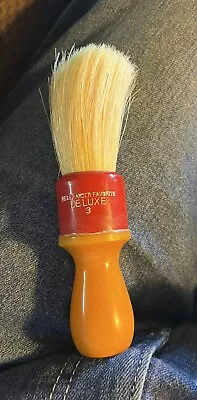 Vintage Shaving Brush Hardright USA Red Anchorset Sterilized #3 Barber Shop  • $12