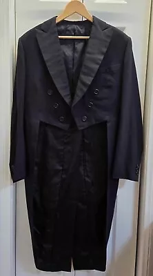 Vintage 1960's Men's Schmidt&Galuppo Long Tail TUXEDO JACKET Made In USA • $295