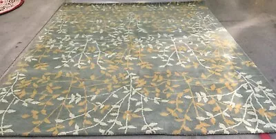 GREY / MULTI 7'-6  X 9'-6  Back Stain Rug Reduced Price 1172659096 SOH733B-8 • $241