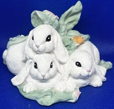 Vintage Patchville Bunnies Easter Rabbit Bundle Of Love Bunny Figurine • $9.99