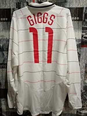 Size Xxl Manchester United 2003-2005 Third Football Shirt Jersey Nbwt Giggs #11 • $330