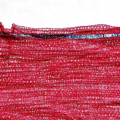 Red Strong Net Woven Sacks Mesh Bags Log Kindling Wood Logs Vegetables Wr7 New • £15.05