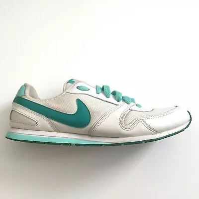 Nike Shoes Womens Size 8 White Green Eclipse Casual Athletic Lace Up Sneakers • $14.40