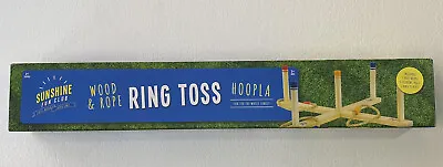 Sunshine Fun Club  Wood & Rope  Ring Toss  Hoopla  Fun For The Whole Family • £12.95