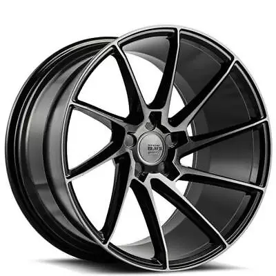 (4) 19  Savini Wheels BM15 Gloss Black W/ DDT Rims (B12) • $1748