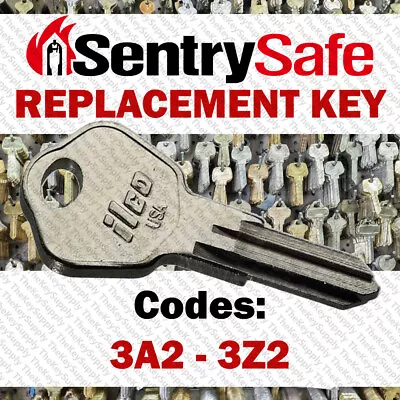 Sentry Safe Replacement Key Cut To Your Code 3A2 - 3Z2 • $5.99