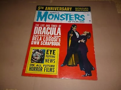 Famous Monsters Of Filmland April 1963 50c USA • £8.62