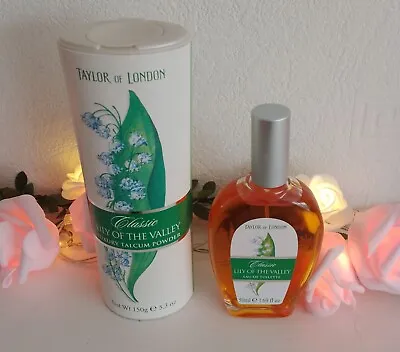  Lily Of The Valley Eau De Toilette With Talcum Powder From Taylor Of London  • £7