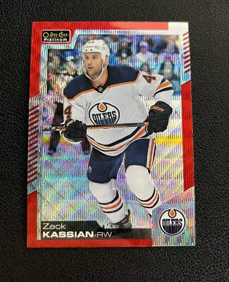 2020-21 O-Pee-Chee Platinum Red Surge Zack Kassian #84 Oilers • $9.99