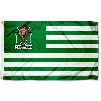 Marshall University Thundering Herd Stars And Stripes Nation USA Flag • $32.95