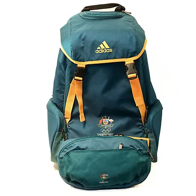 £332.55 • Buy Adidas London 2012 Australian Olympic Team Issued Official Backpack + Bum Bag!