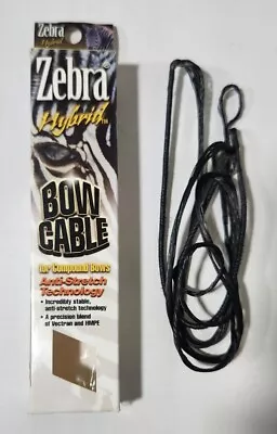 Zebra Hybrid Bow Cable 37-5/8  Black • $14.99