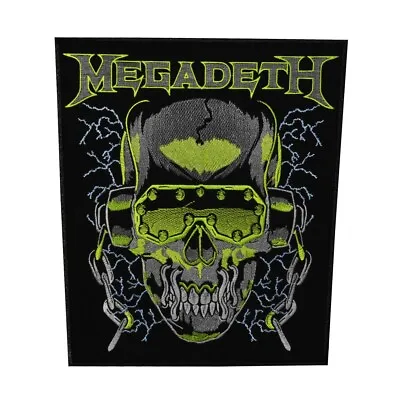 Megadeth Sew-on Back Patch | Skull American Thrash Heavy Speed Metal Band Logo • $19.99
