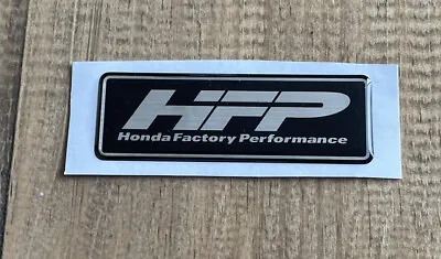 For Honda Factory Performance HFP Emblem Badge Accord Civic S2000 Silver • $24