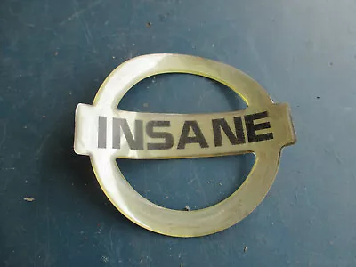 Insane Nissan Look Classic Chrome Badge Emblem • $20