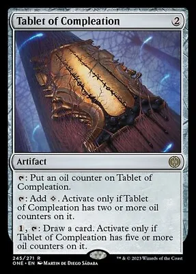 Tablet Of Compleation ~ Phyrexia: All Will Be One [ NearMint ] [ Magic MTG ] • £1.98