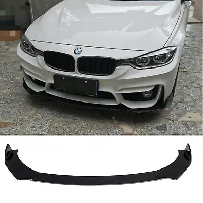 Front Lip Splitter Spoiler Body Kit For BMW 320 528 328 335 F30 F80 F82 F83 E90 • $71.79
