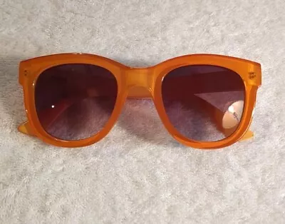 J. CREW Women's Oversized Sunglasses Burnt Orange BG010 - NWOT • $23.99