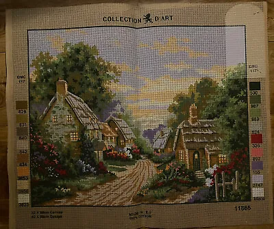 $31.10 • Buy Needlepoint Canvas 50x60 Village Canvas Only