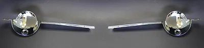 NEW! 1967 Ford Mustang GT GRILL BARS Fog Light Chrome Left And Right  PAIR • $89.95