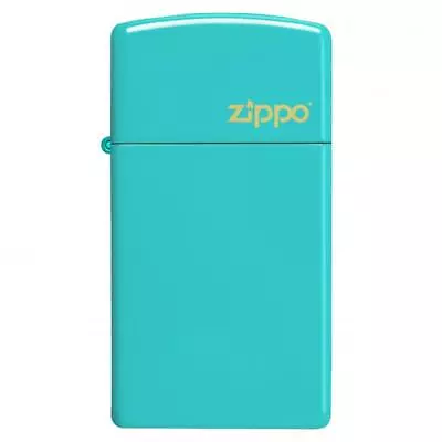 Zippo Slim Flat Turquoise • $60.78