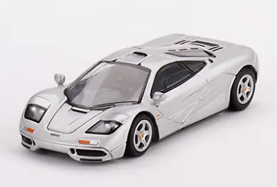 Mini GT 1/64 Die Cast McLAREN F1 Model Car - SILVER - • $14.99