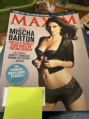 Maxim Magazine #121 Mischa Barton The O C Scarlett Johansson Stuff  FHM • $15