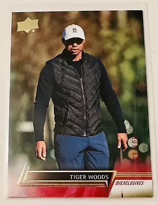 2024 Upper Deck Golf TIGER WOODS #19 UD Exclusives #83/100 SSP RARE - GOAT! • $1299.99