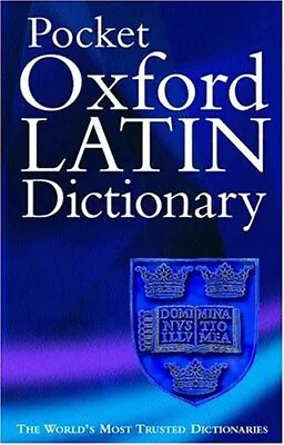 £3.22 • Buy The Pocket Oxford Latin Dictionary By Moorwood, James Paperback Book The Cheap