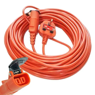 Power Cable For FLYMO Lawnmower Hover Compact 300 330 350 EXTRA LONG 20 METRES • £18.79