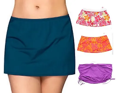 $14.99 • Buy Speedo Swim Skirt Skort Womens Swimwear With Bikini Swimsuit Bottom