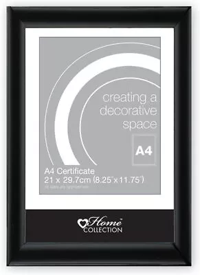 £3.99 • Buy A4 Photo Picture Frame, Certificate Frame - Black Silver Grey Pine Gold White