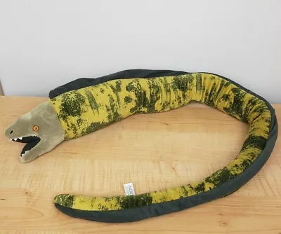 Destination Nation 53” Moray Eel Plush Stuffed Animal Aurora World Green Yellow • $20