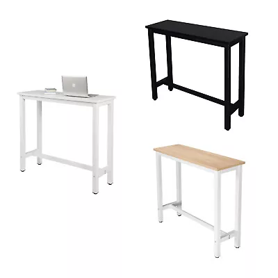 Bar Table Kitchen Counter Breakfast Desk Pub Cafe Dining High Table 120x40x100cm • £80.99