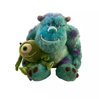 Monsters Inc Sully & Mike 12  Disney Parks Pixar Authentic Original Plush VGUC • $19.99