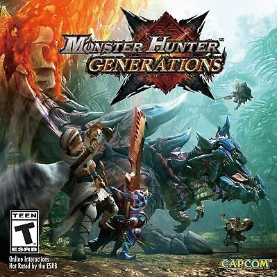 Monster Hunter Generations - Nintendo 3DS Standard Edition • $8.58