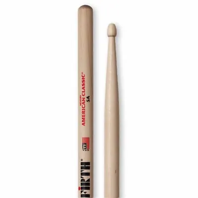 $28.95 • Buy Vic Firth Classic 5A Wood Tip Drum Sticks