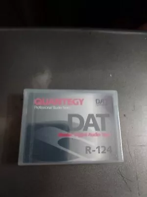 Quantegy Professional Studio Series DAT R-124 Certified Master Factory Sealed • $9