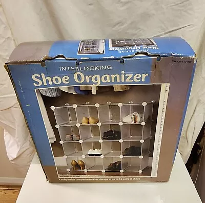 Interlocking Shoe Organizer 16 Section • £8